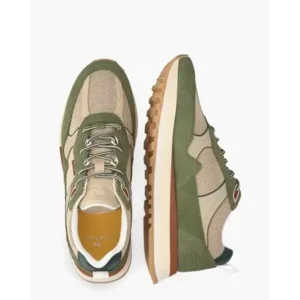 Paul Smith Banks Khaki/Multicolor Herensneakers