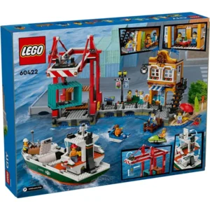 LEGO City - Haven met vrachtschip speelgoed - 60422