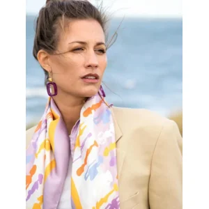 Lila People Foulard