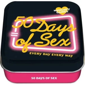 Spel - Naughty games - 50 days of sex - In blik - 18+