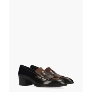 Pertini 32542 Zwart/Multi Damesloafers