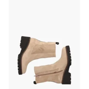 Piedi Nudi 2556-04-09 Beige Dames Chelseaboots