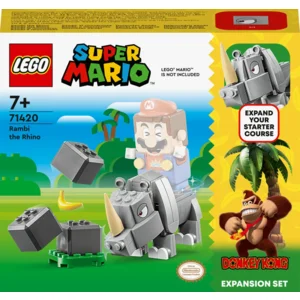 LEGO® 71420 Super Mario™ Uitbreidingsset: Rambi de neushoorn