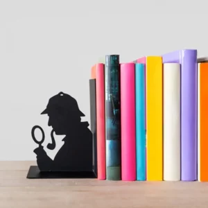 Boekensteun Sherlock Zwart Metaal BALVI