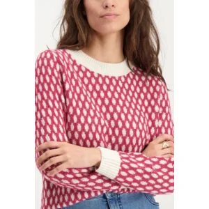 Signe Nature Pull: Ecru / Magenta ( Signe.1244 )