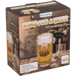 Glas - Bierglas - Met fietsbel