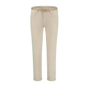 Para Mi Dames broek: Bobby, beige Color denim L29 ( PARA.199 )