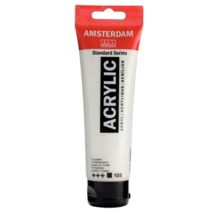 Acrylverf - 105 - Titaan wit - Amsterdam - 120ml