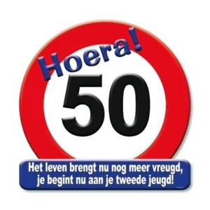 Huldebord - 50 Jaar