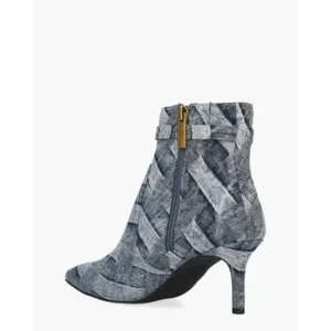 Kurt Geiger Kensington Flexi Ankle Boot Denim Dames Enkelboots