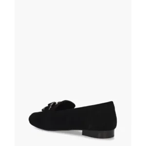 Di Lauro Sindy Zwart Damesloafers