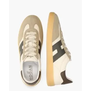 Hogan Cool Beige/Taupe/Groen Herensneakers