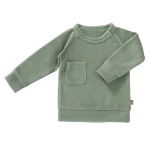 Fresk Sweater Velours Forest Green