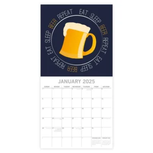 Kalender - 2025 - Beer signs - 30x30cm