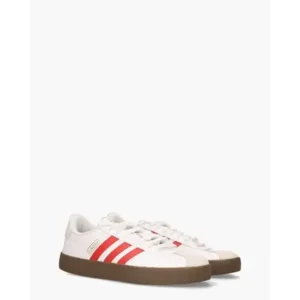 Adidas VL Court 3.0 Wit/Rood Damessneaker