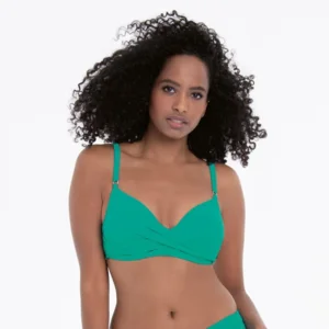 Anita / Rosa Faia Bikini: effen, turkoois, voorgevormd ( ani.187 )