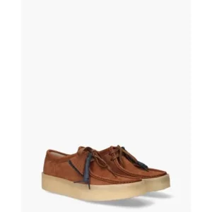 Clarks Wallabee Cup Cognac Heren Veterschoenen