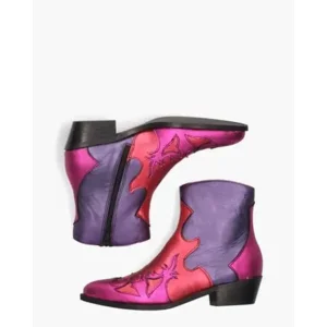 DWRS Label Monkey Multicolor Dames Enkelboots