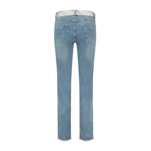 Para Mi Broek Kim: Tinted Blue, wijd model, L28 ( PARA.255 )