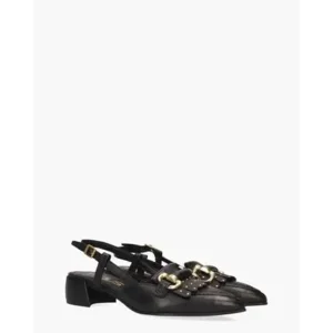 Mjus L72105 Zwart Dames Slingbackloafers