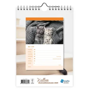 Kalender - 2025 - Katten - 16,5x23cm