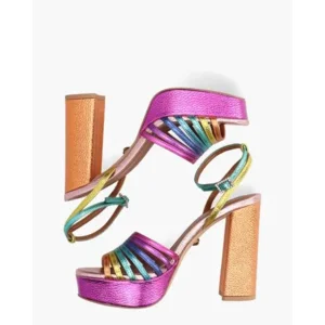 Kurt Geiger Pierra Platform Multicolor Damessandalen