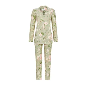 Ringella – Rose Pattern – Pyjama – 4511240 – Green Pepper