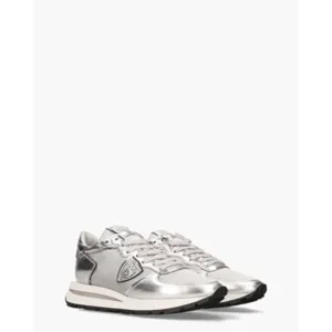 Philippe Model Tropez Haute Zilver Damessneakers