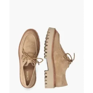 Gioia VeraLynn Beige Dames Veterschoenen