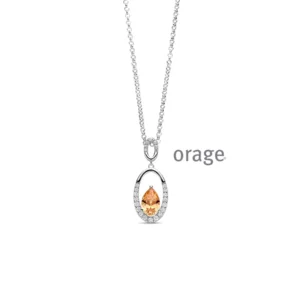 Orage ketting AT205 oranje