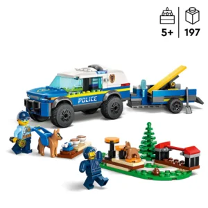 LEGO® 60369 City Mobiele training voor politiehonden