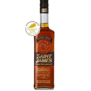 Saint James Rhum Vieux Agricole 'Vieilli en Fûts de Chêne'