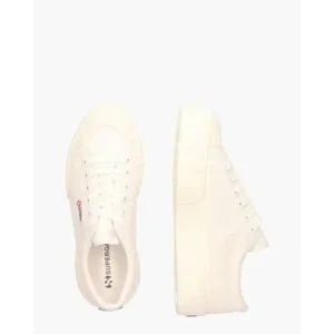 Superga 2631 Stripe Platform Wit Damessneakers