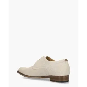 Floris Van Bommel De Draver 03.14 Beige Heren Veterschoenen