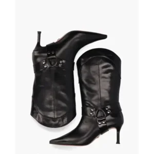 Lola Cruz York Zwart Damesboots