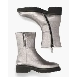 DLSport 6384 Zilver Dames Enkelboots