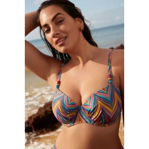 Prima Donna Swim Kea voorgevormde bikini in regenboogkleuren