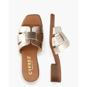 Oh My Sandals Tinka Goud Damesslippers