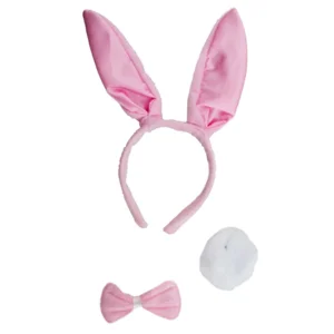 Bunny set roze  3 delig