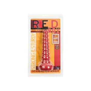 Doc Johnson Red Boy Red Ringer Buttplug Rood 21 Cm