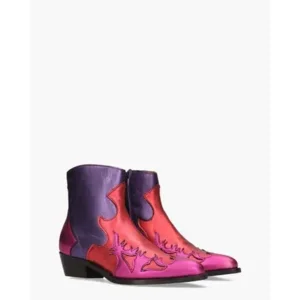 DWRS Label Monkey Multicolor Dames Enkelboots