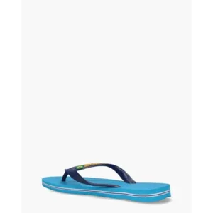 Havaianas Brasil Logo Turquoise Herenslippers