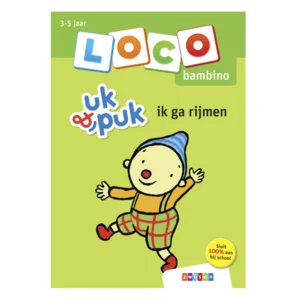 Loco Bambino - Boekje - Uk en Puk - Ik ga rijmen - 3-5 jaar