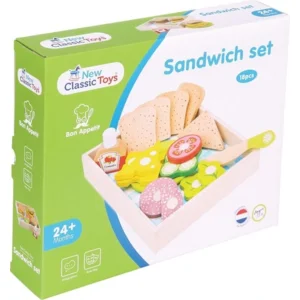 New Classic Toys Snijset - Lunch-Picknick - Box 18 delig