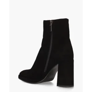 Cypres 9145 Zwart Dames Enkelboots