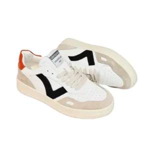 Victoria Sneaker Seul Efecto 1257101 Wit/Blauw/Oranje 39