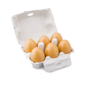 Houten Eieren - 6 stuks