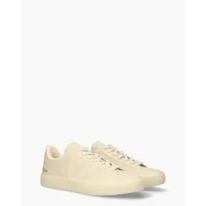 Veja Campo Fured Chromefree Leather Off-White Damessneakers