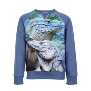 Wild Sweater Jake Iguana (Blauw)