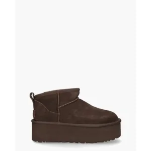 Ugg Classic Ultra Mini Platform Burnt Cedar Dames Enkelboots